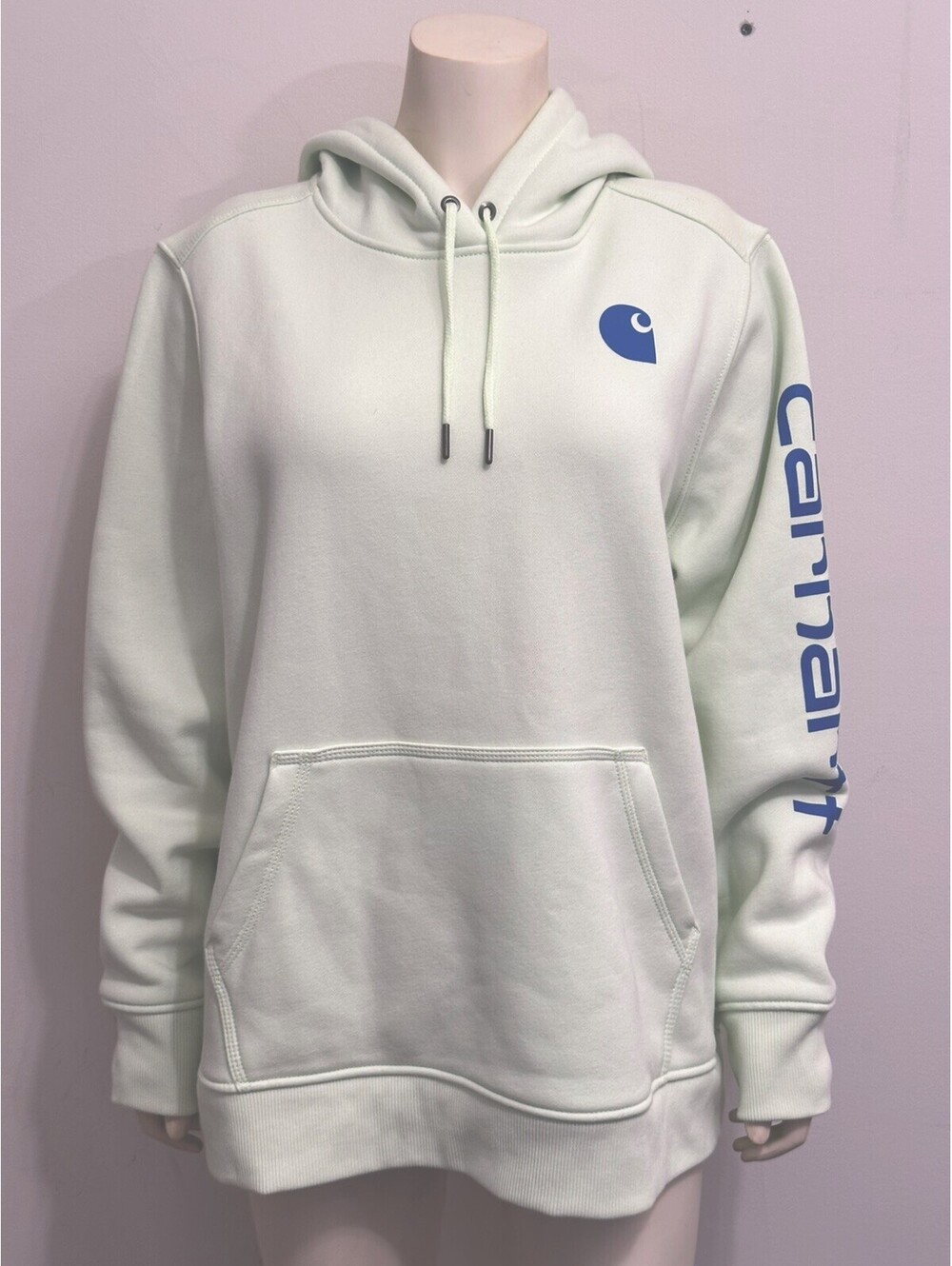 Carhartt Relaxed Fit Light Sage Pullover Hoodie Women's 1X